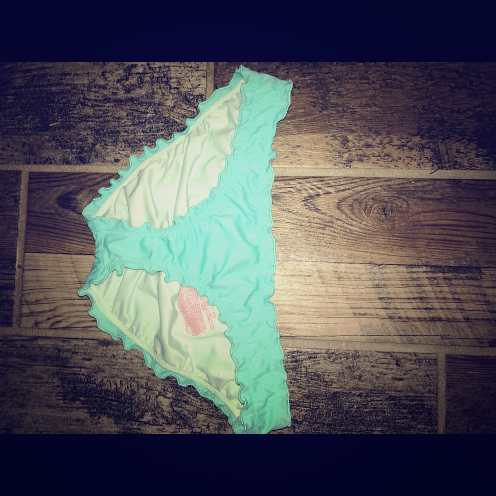 VS PINK rouched bikini bottom size S