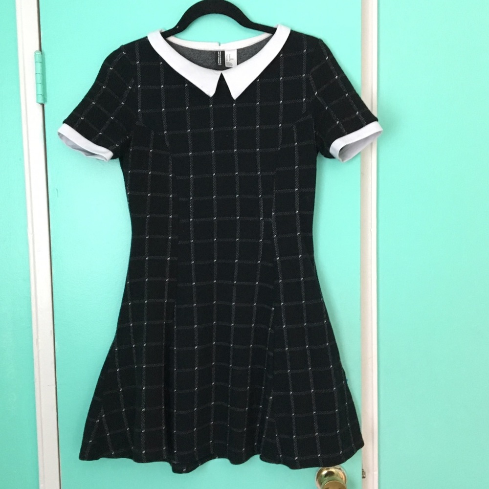 School-Girl style plaid dress