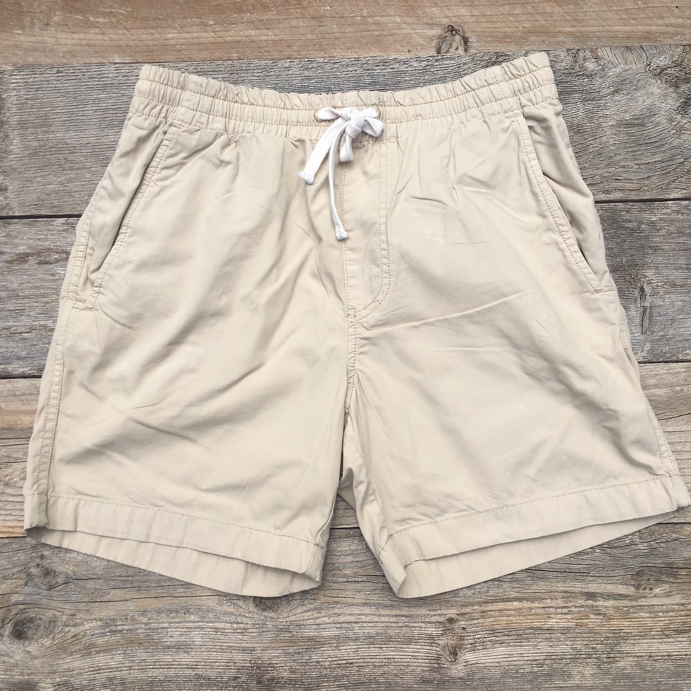 J. Crew Men's Dock Shorts in Khaki