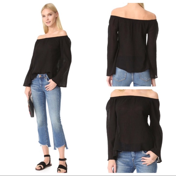 Bobi Off The Shoulder Tee - Picture 2 of 8