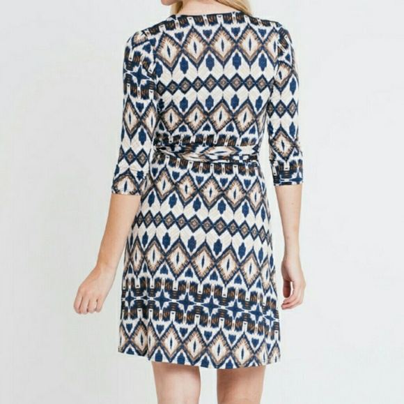 🌸 Julie Short Wrap Dress S - Picture 4 of 4