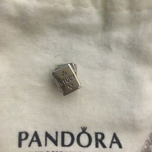 Pandora book charm