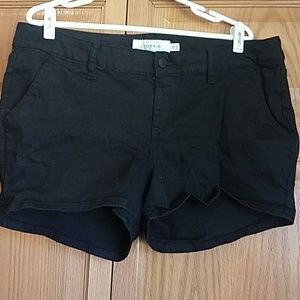 Torrid Black Denium Shorts
