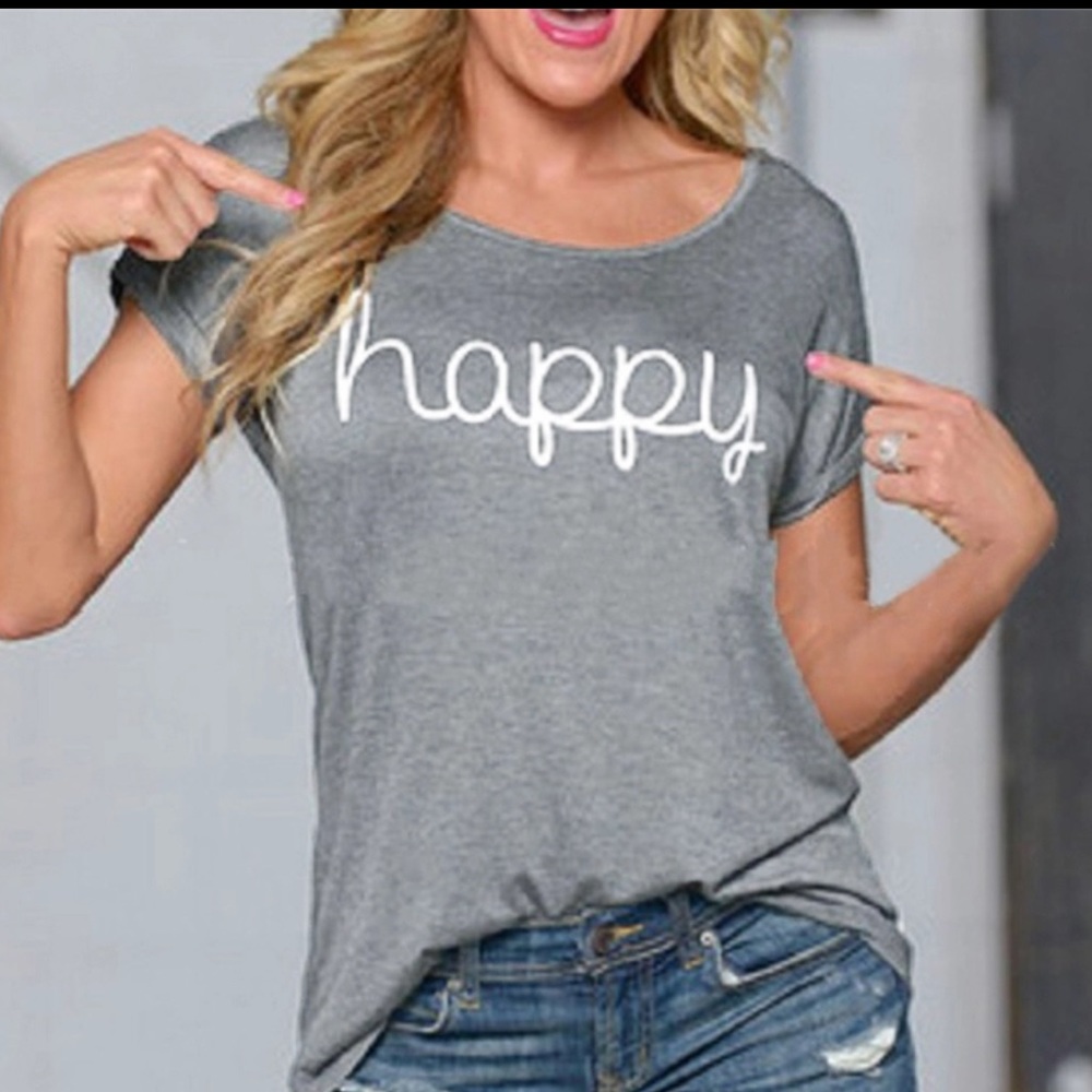 🌼 FLASH SALE THE HAPPY TEE soft t shirt