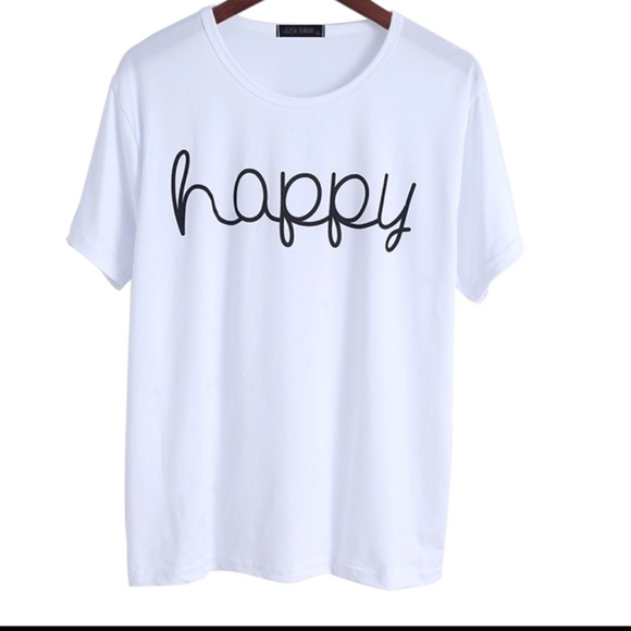 🌼 FLASH SALE THE HAPPY TEE soft t shirt - Picture 2 of 3