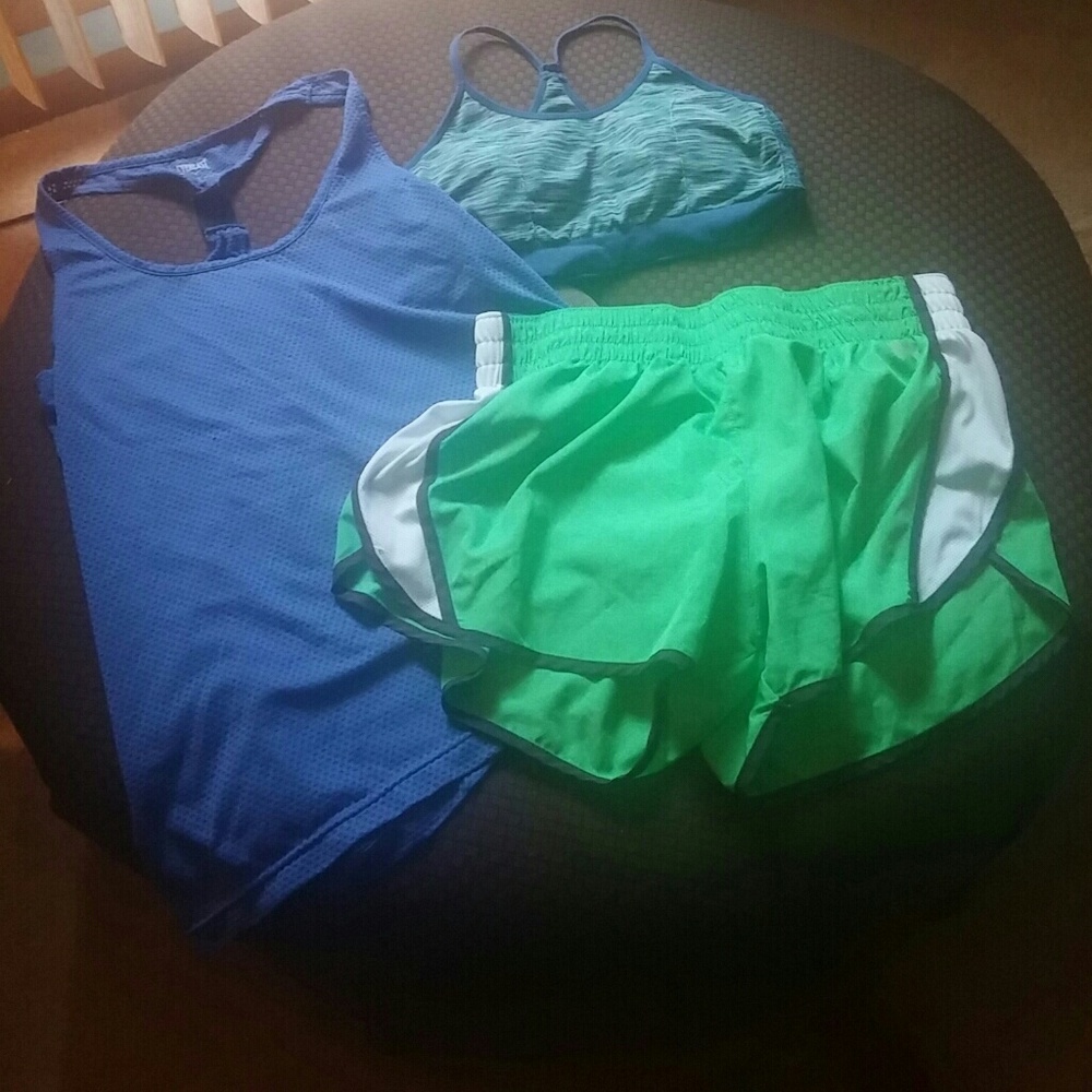Everlast 3 piece Workout Outfit L/XL