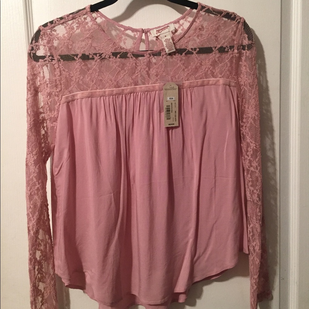 Brand New Powder Pink Arizona Jeans Tops. Size-S