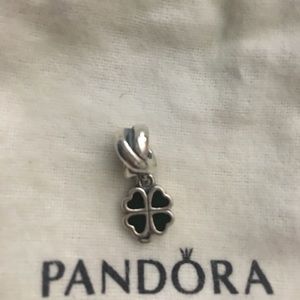 Pandora four leaf clover charm