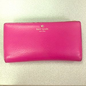 Kate Spade Hot Pink Wallet
