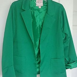 Emerald  green blazer