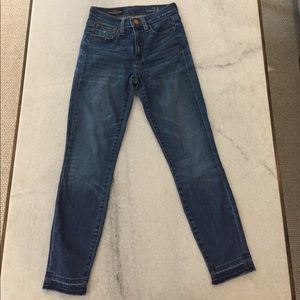 J Crew Lookout High Rise Crop Jeans!
