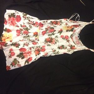 Flower styled short ROMPER