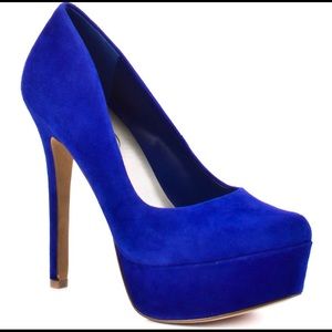 NEW Jessica Simpson Waleo Blue Heels size 8.5