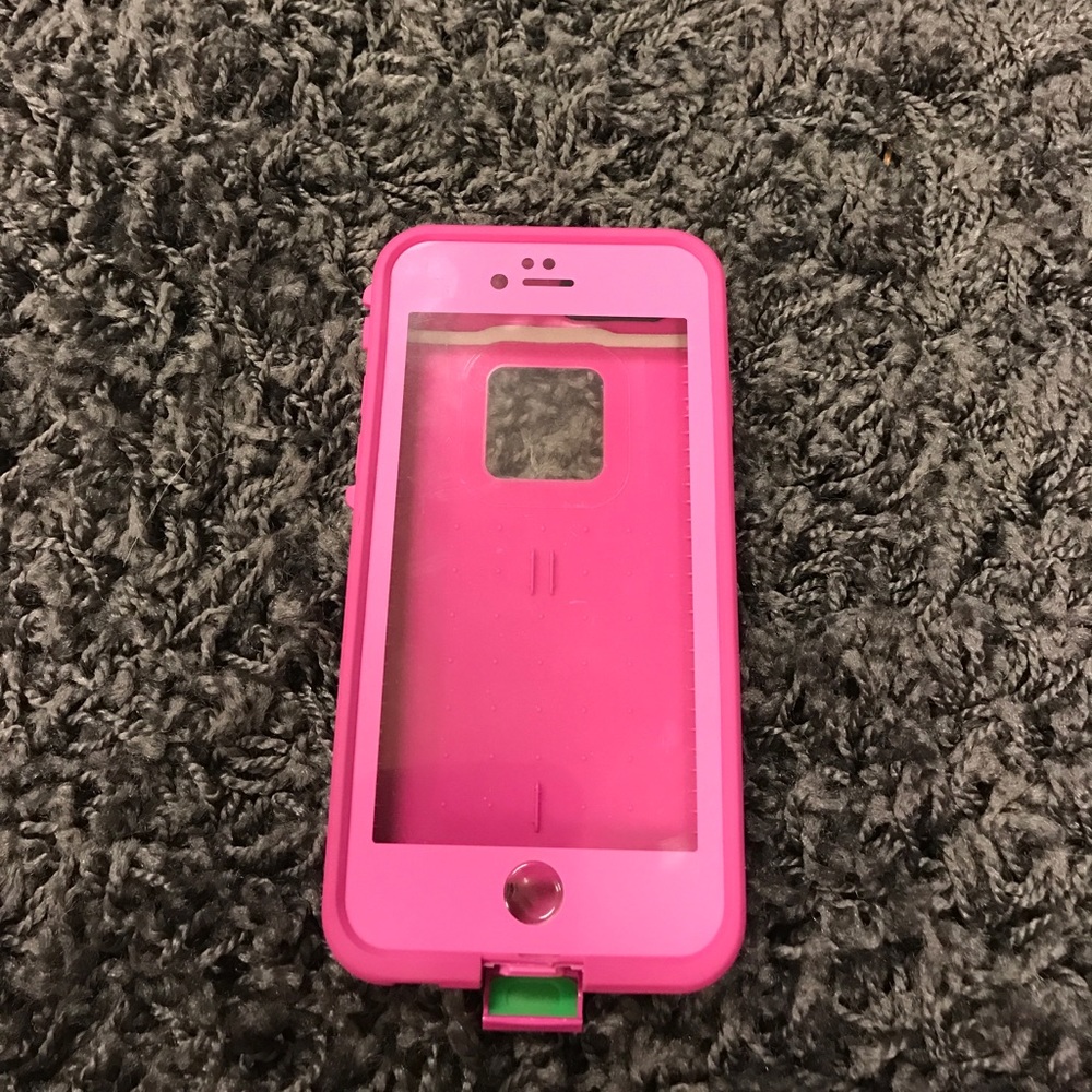 iPhone 6 pink life proof case!!!