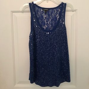 Express going out tank top