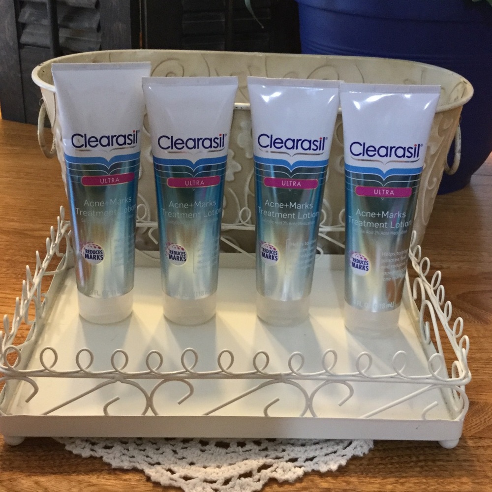 4-Clearasil Ultra Acne+Marks Treatment Lotion 4 oz