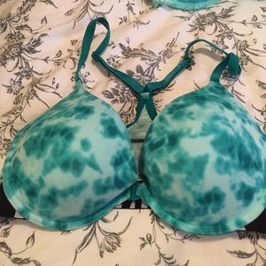 Pink where everywhere push up t-back