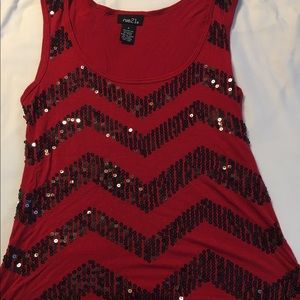 Small red tank top from Rue 21