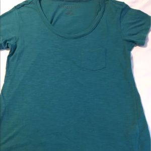 XS teal tee from Aeropostale