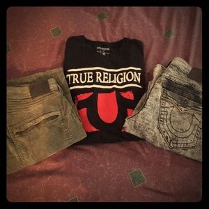 Jordan's and tru Religion