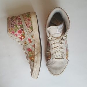 FLORAL LIMITED EDITION ONITSUKA TIGER HI TOPS