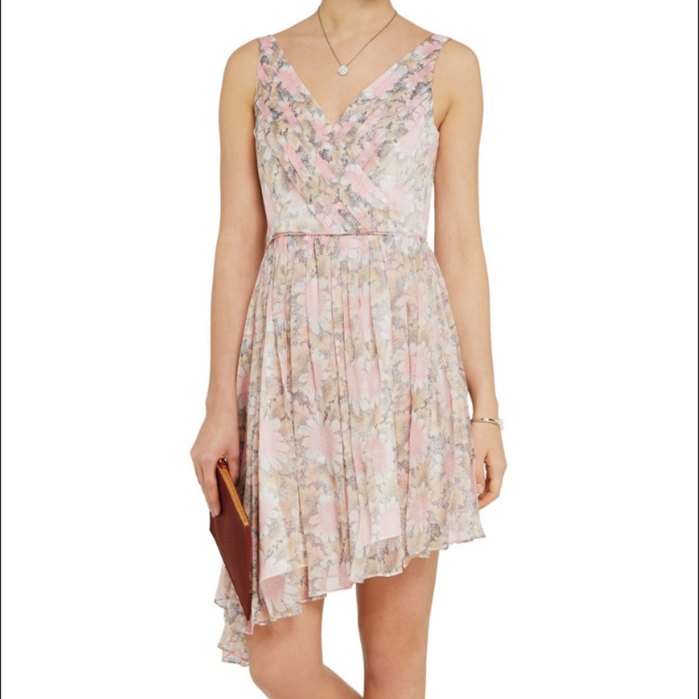 NWT Manette Floral Silk Elizabeth and James Dress