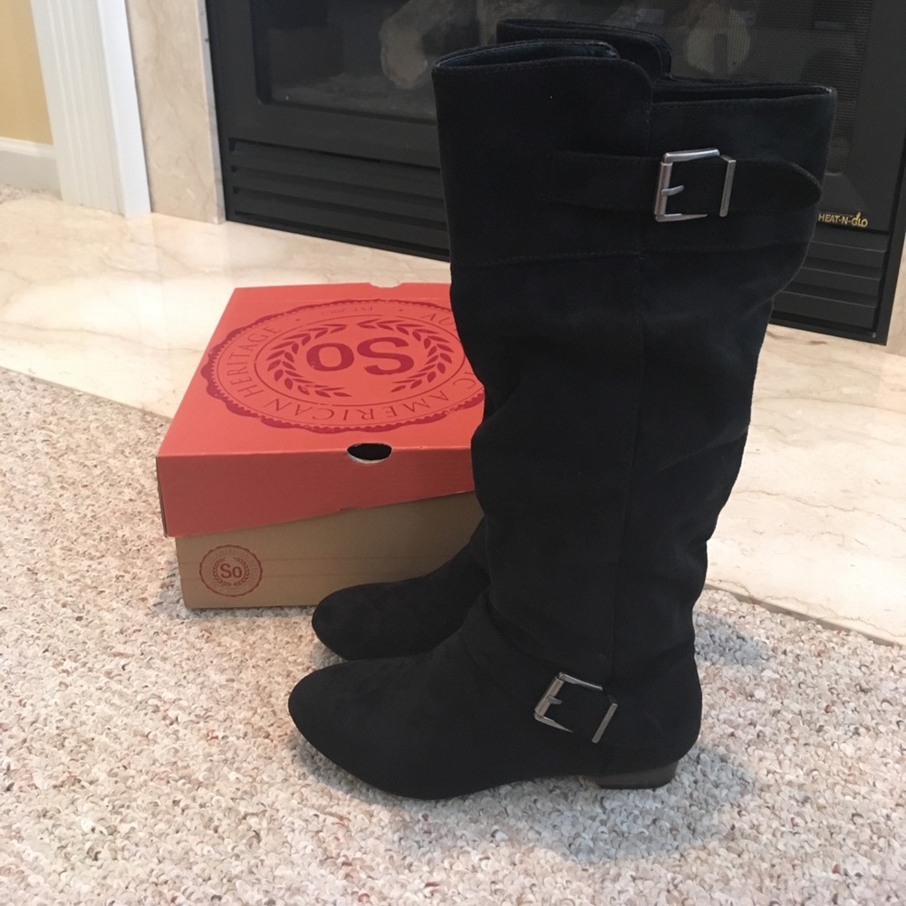 Brand New Black Boots
