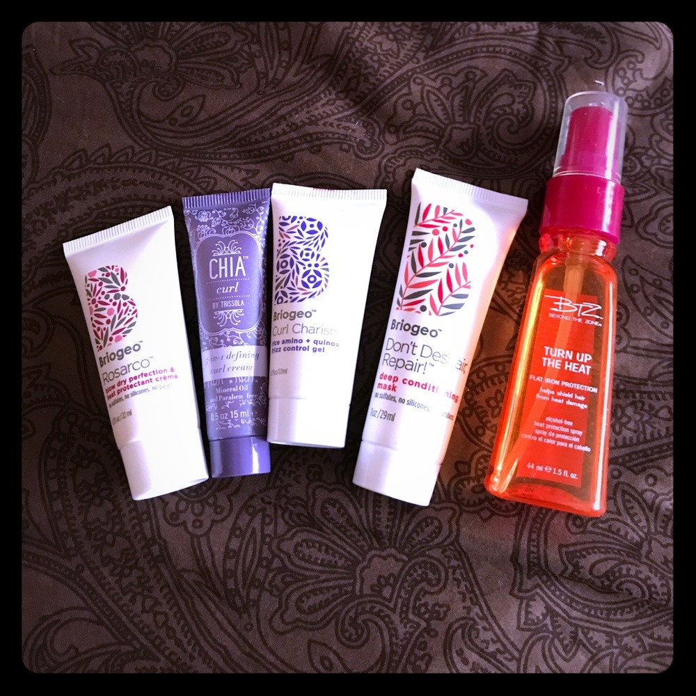 Set of hair products