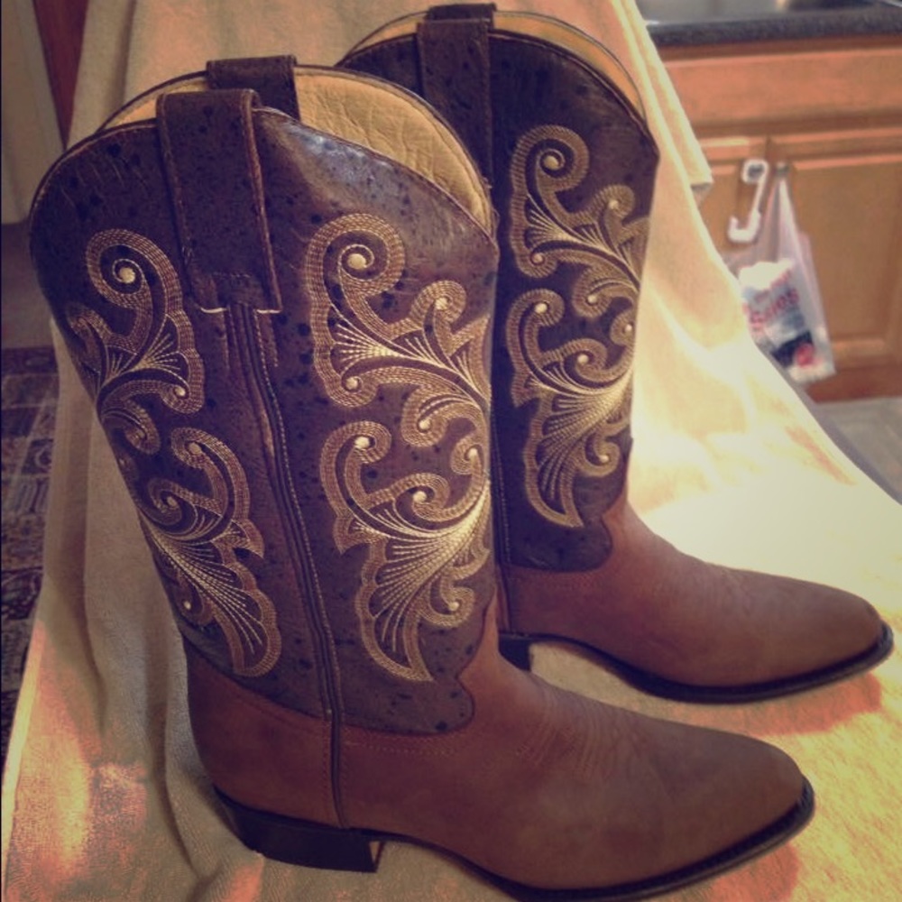 FLASH SALE!! Leather Cowboy Boots NWOT