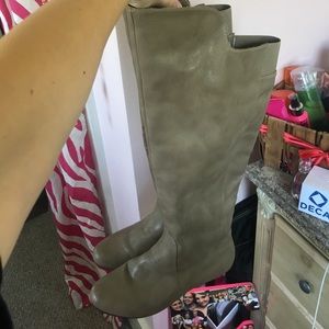 Brown tall I.D. Required boots 😊