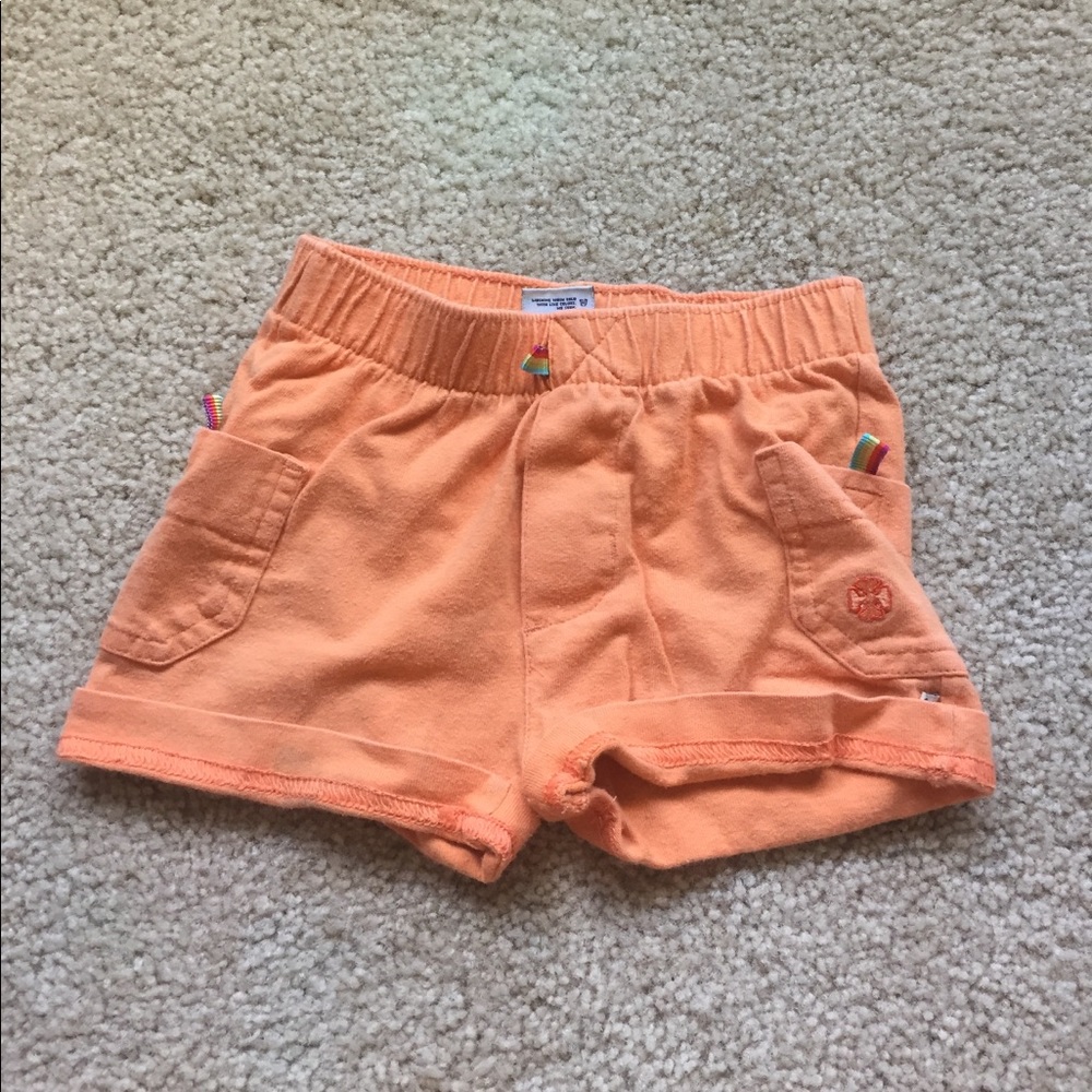 oshkosh bigosh orange shorts
