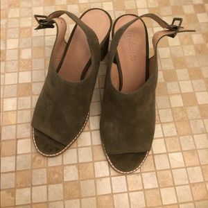 Madewell Cary sandal in suede