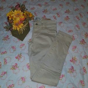 Abercrombie & Fitch Skinny Jeans (Khaki / Tan)
