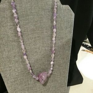Amethyst necklace