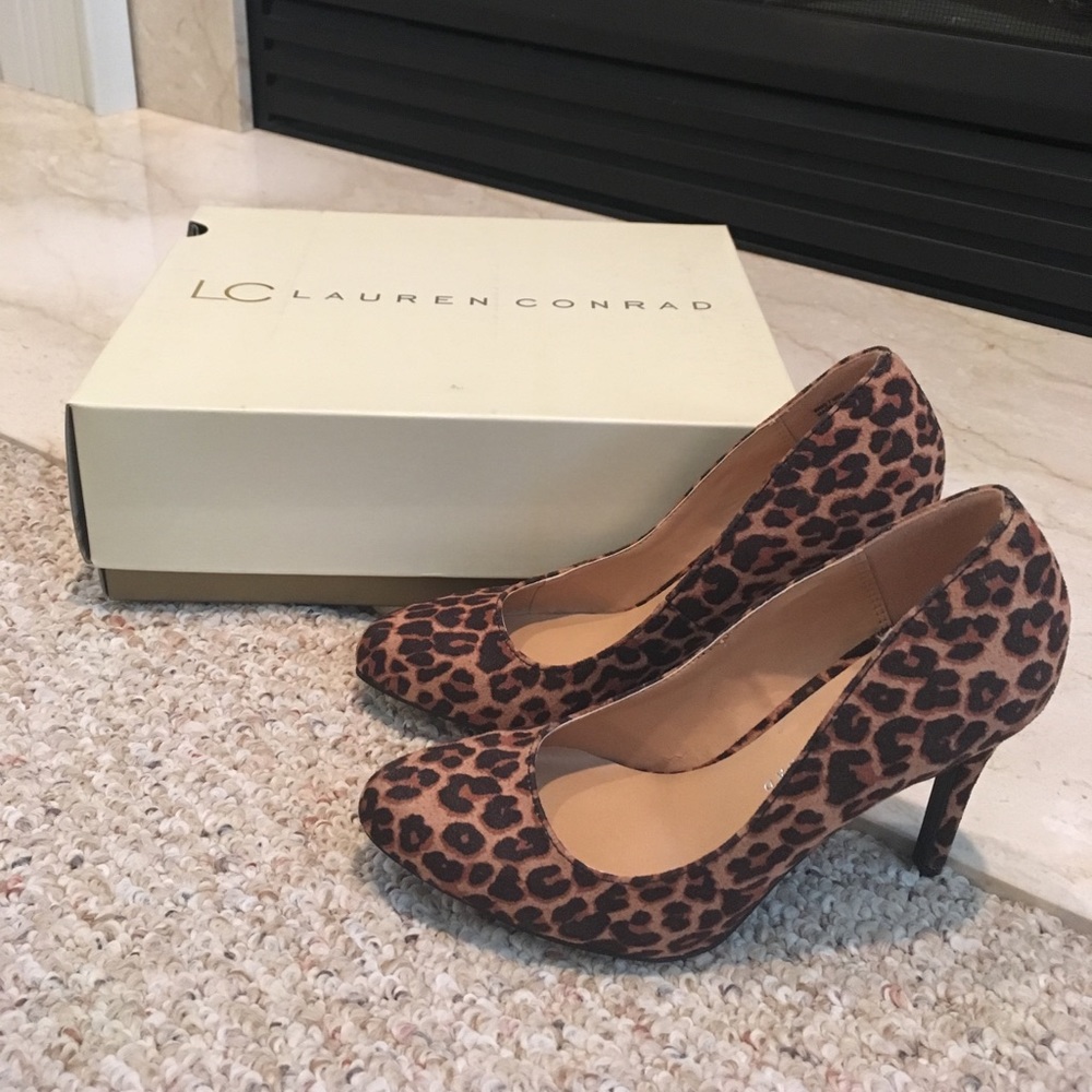 NEW Lauren Conrad Cheetah Pumps