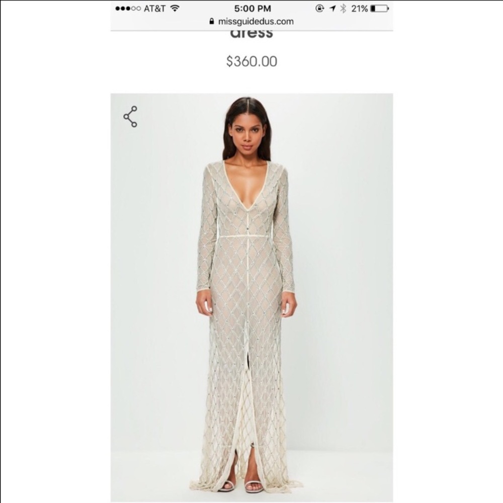 Long steel dress