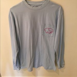 ‘Ivory ella’ light blue long sleeve shirt