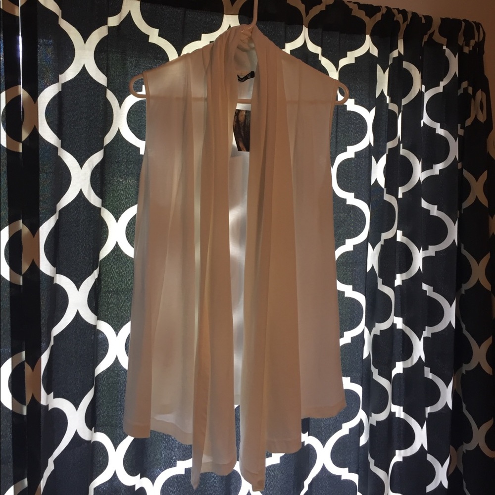 NWT, Asymmetrical vest