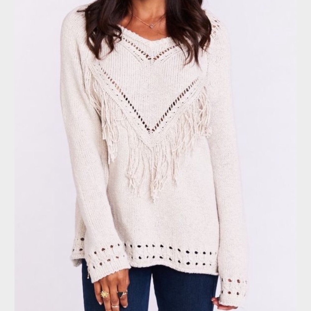 Show Me Your Mumu Frances Fringe Sweater