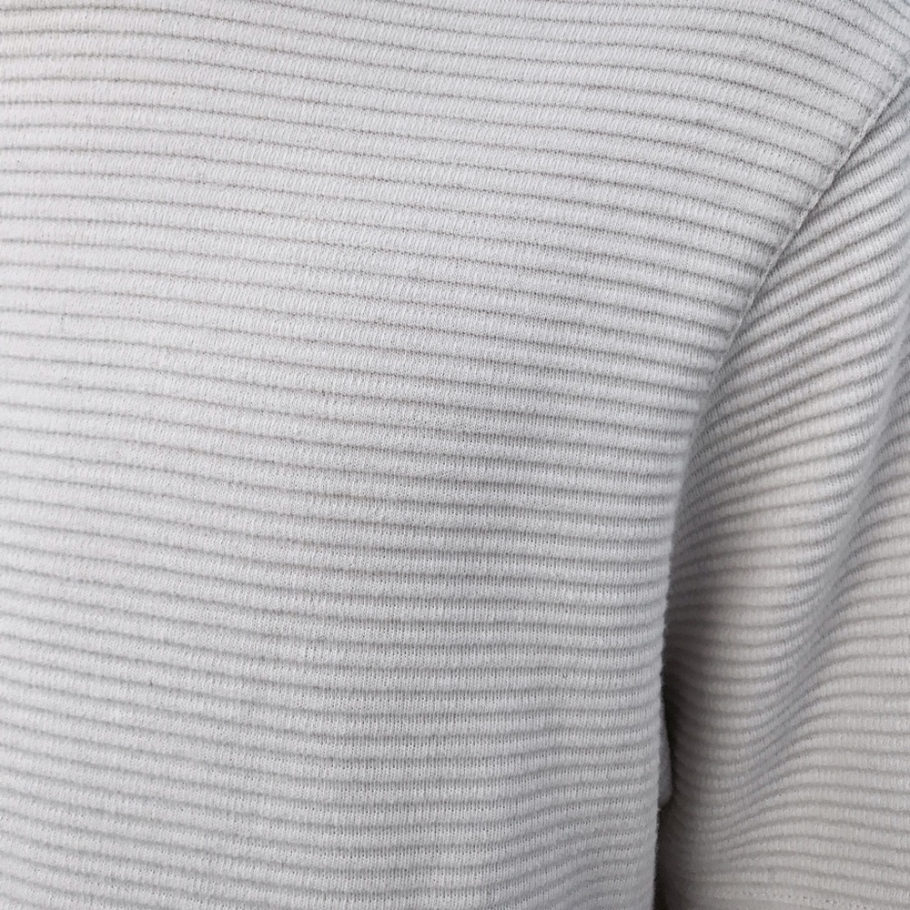 Unique Ribbed Cotton T Shirt - Picture 2 of 3