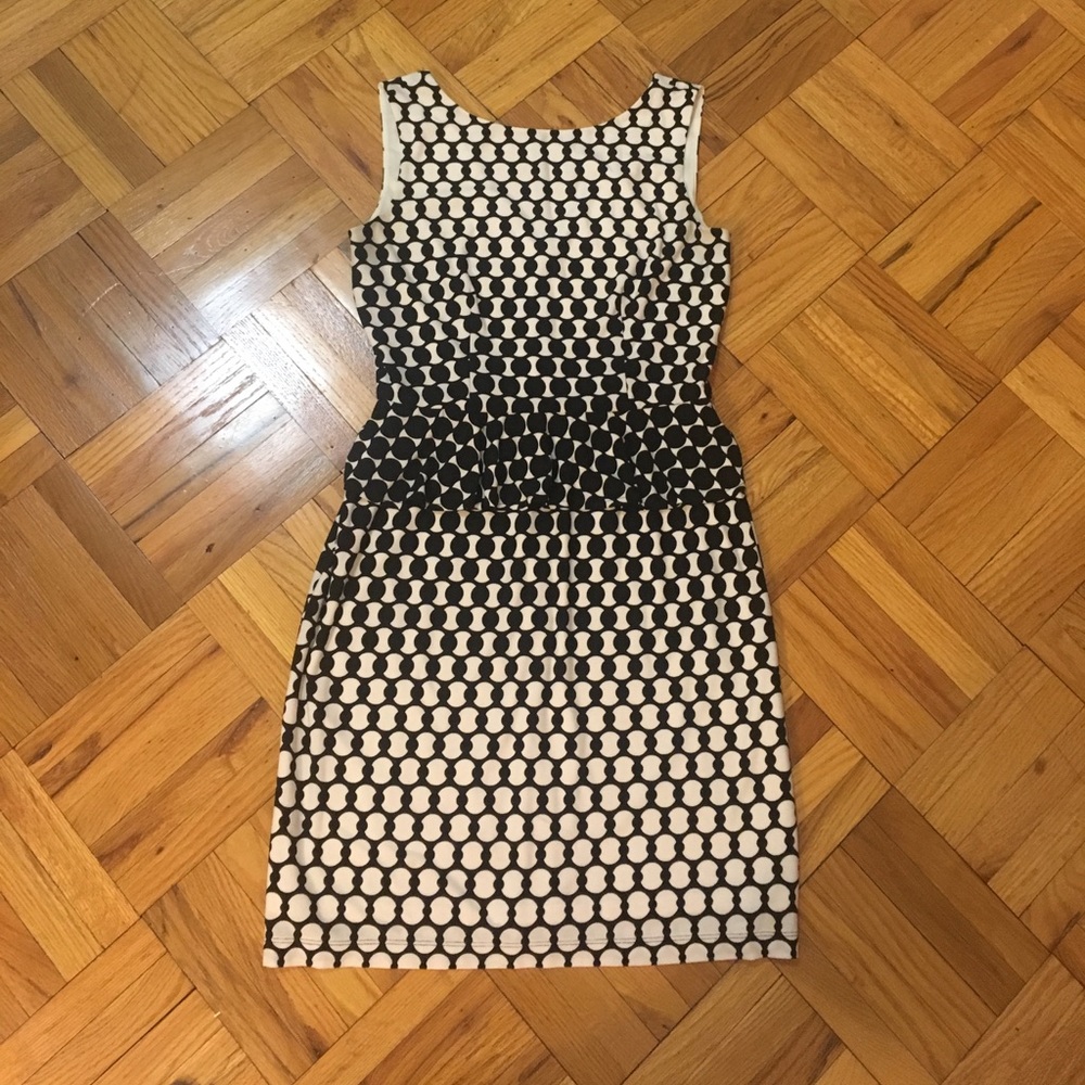 Fun black and white Donna Morgan dress