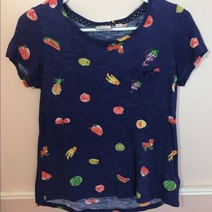 Anthropologie Fruit T-Shirt