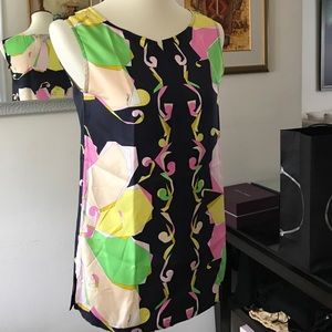 Laurel flowery summery blouse tank top