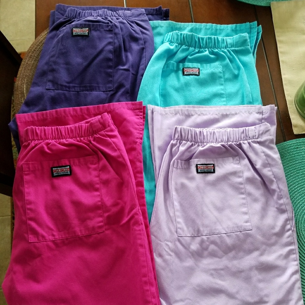 Cherokee scrub pants petite xs