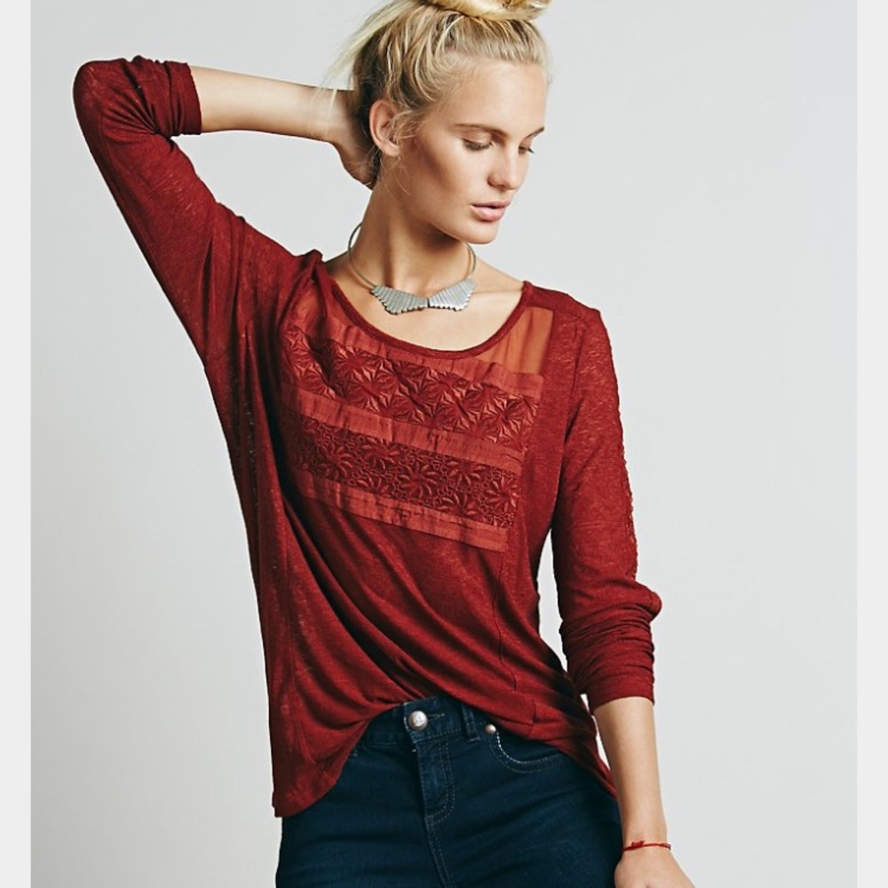 Free people Gigi top. High low