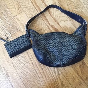 Coach bag and matching coin purse!