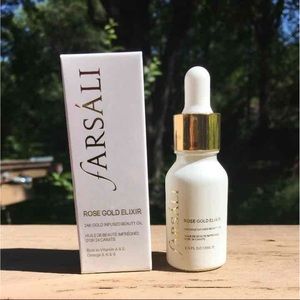 Farsali rose gold elixir 24k gold. Sealed.