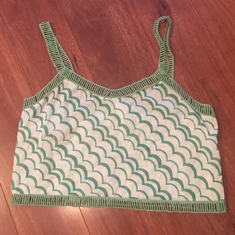 Anthropologie Crop Top