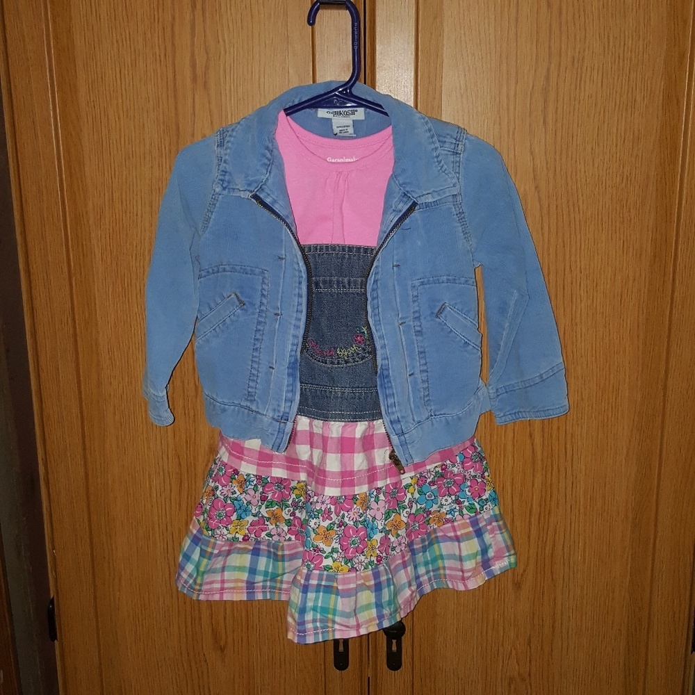 Oshkosh Jacket & bib dress