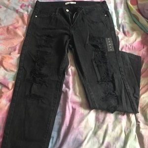 Abercrombie and Fitch easy fit boyfriend jeans